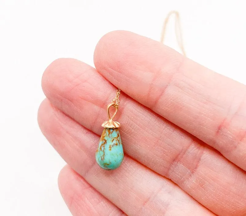 Petite Kingman Pendant Necklace