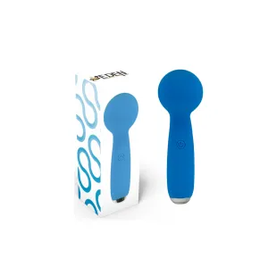 Petites Lil Exclaim Mini Wand Vibrator - Blue