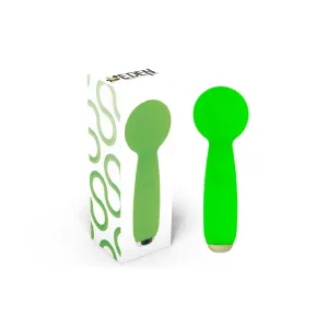Petites Lil Exclaim Mini Wand Vibrator - Green