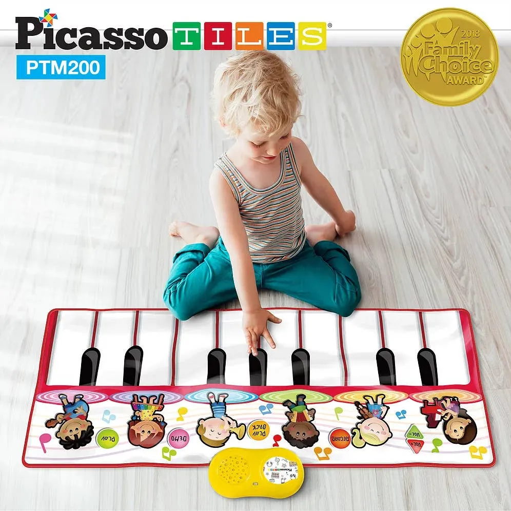 Picasso Tiles--Educational Piano Music Playmat