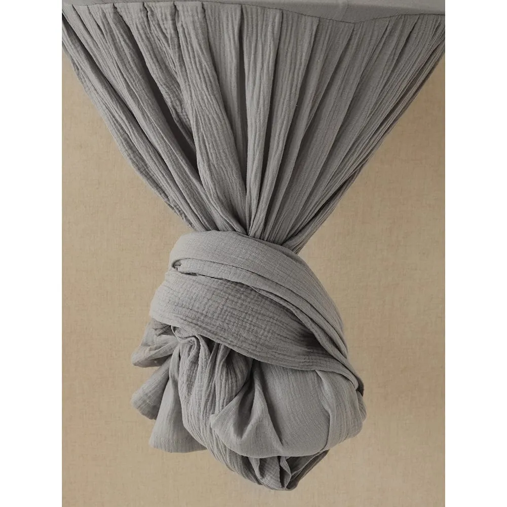 Pigeon Grey Decorative Canopy - Light Grey
