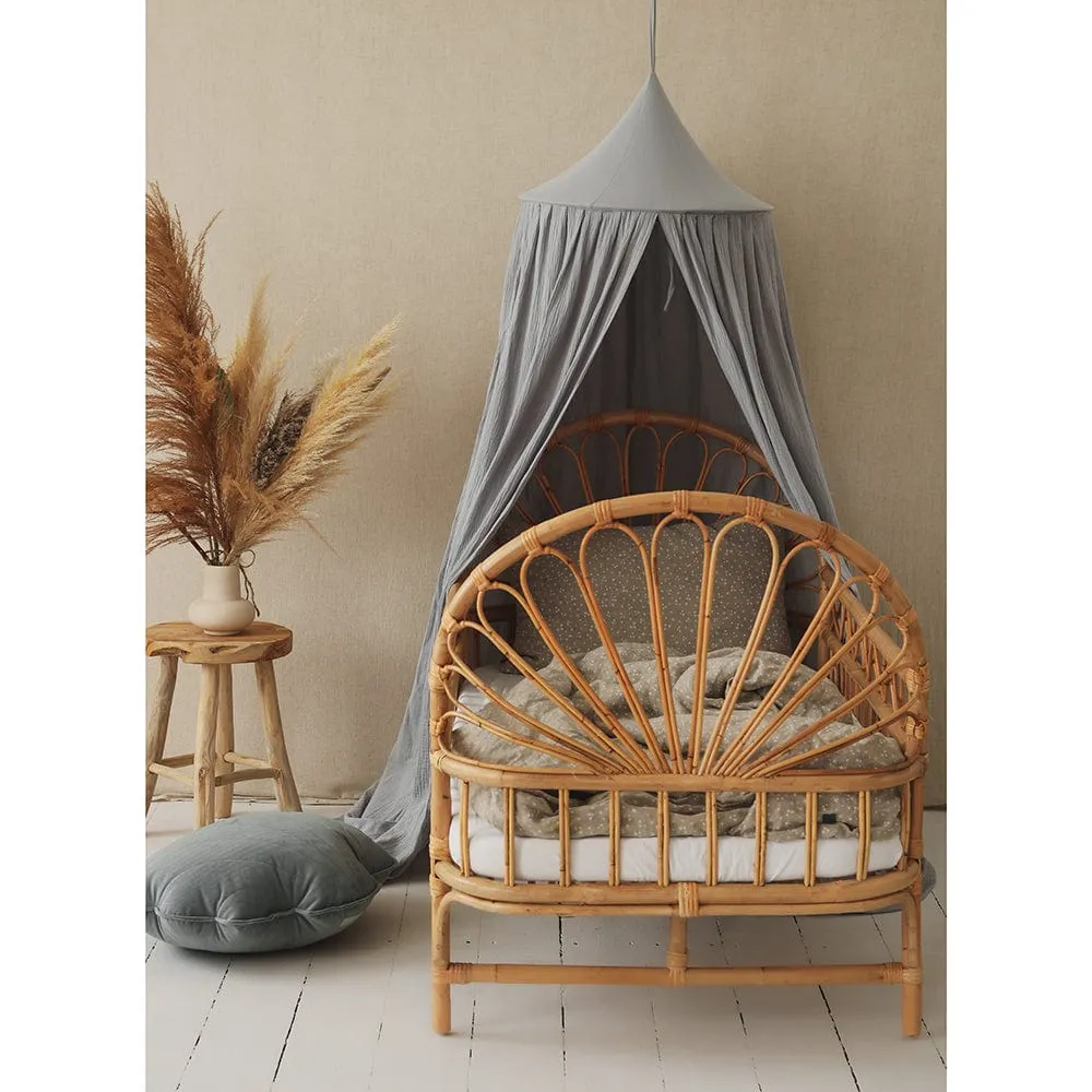 Pigeon Grey Decorative Canopy - Light Grey