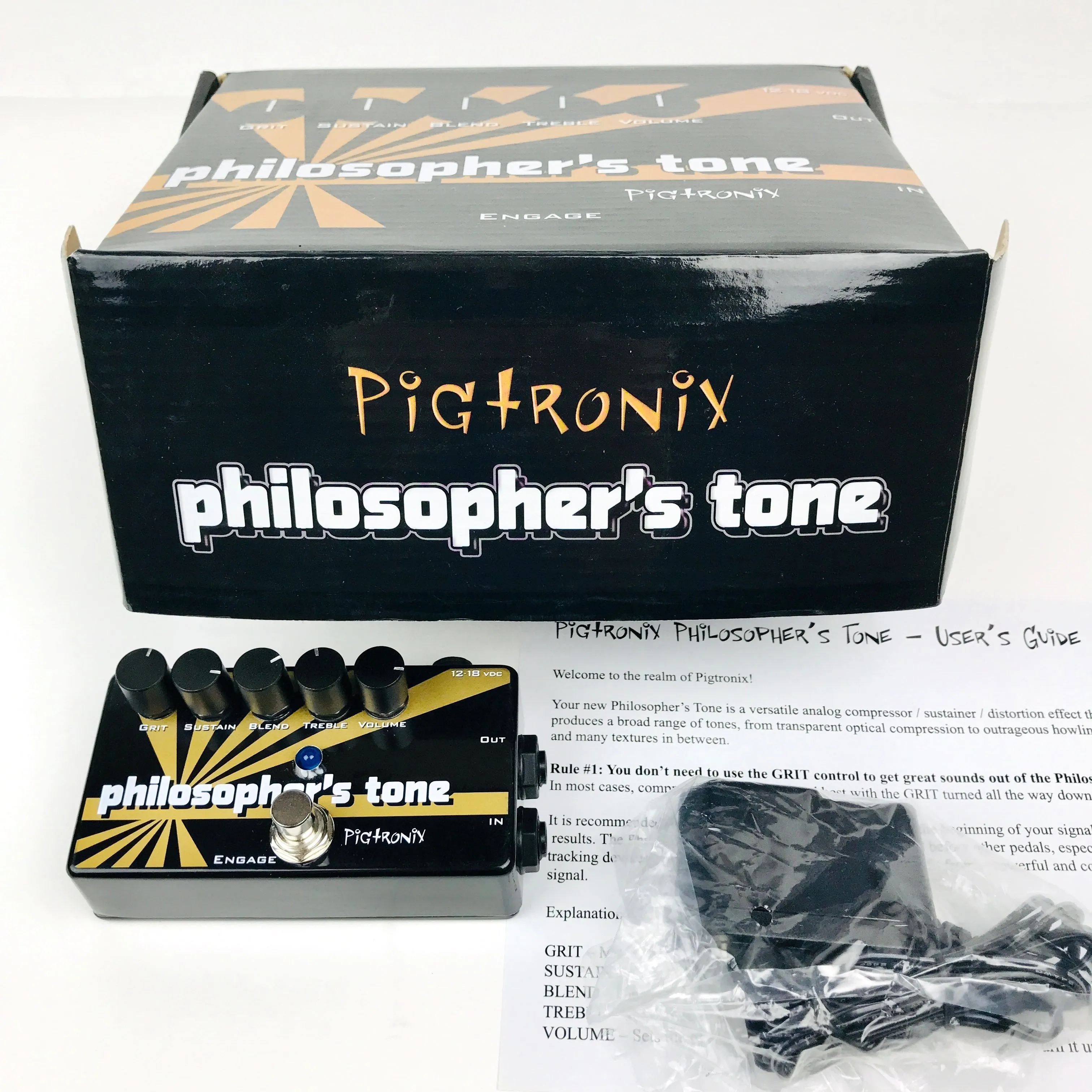Pigtronix Philosopher's Tone, early (2010) version, mint condition