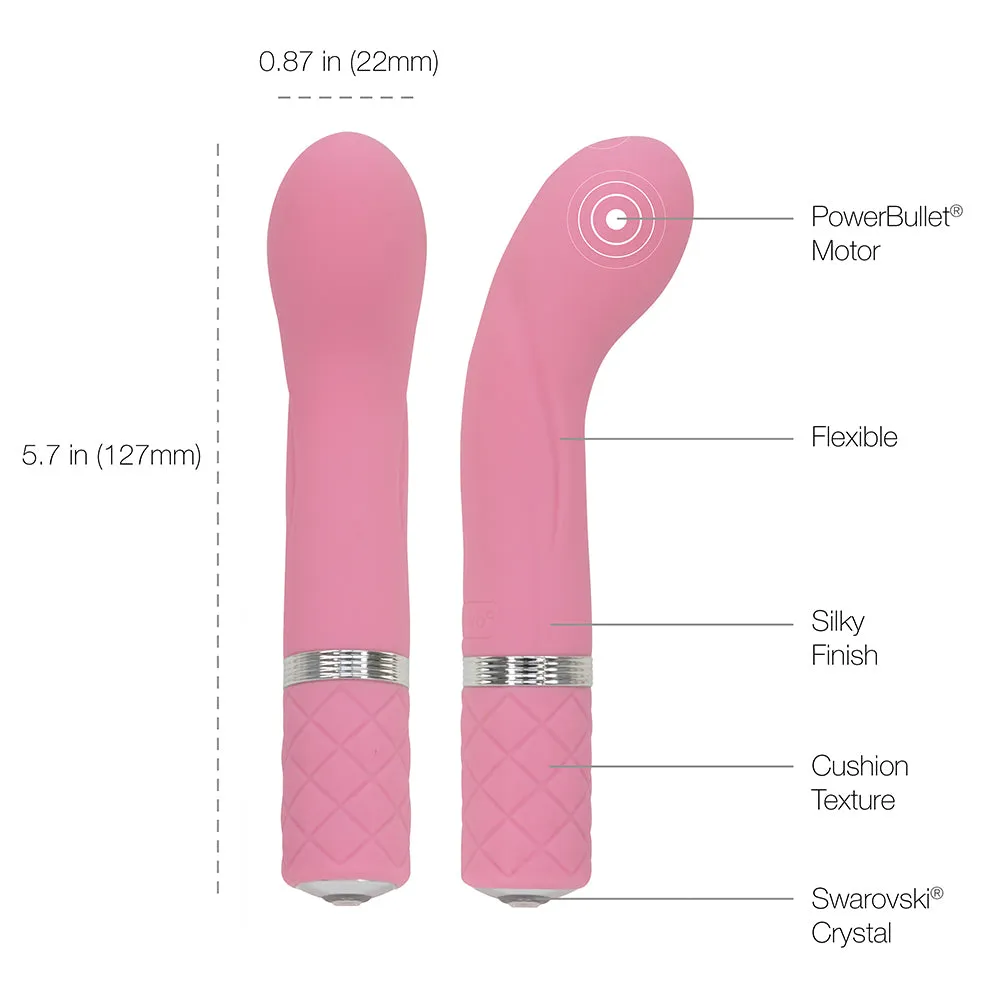 Pillow Talk RACY Mini G-Spot Vibrator with Swarovski Crystal