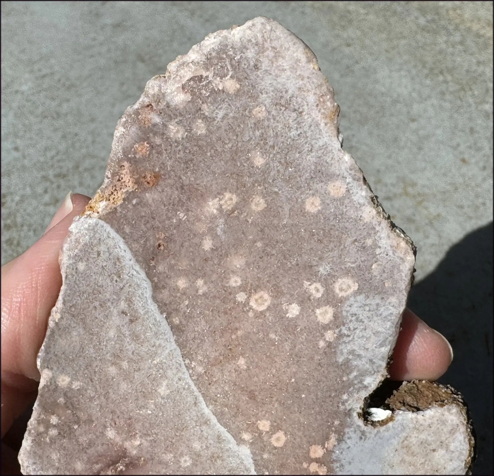 Pink Amethyst Standing Stone with Cute Spots! - Heart Chakra work, Relieve Stress Anxiety