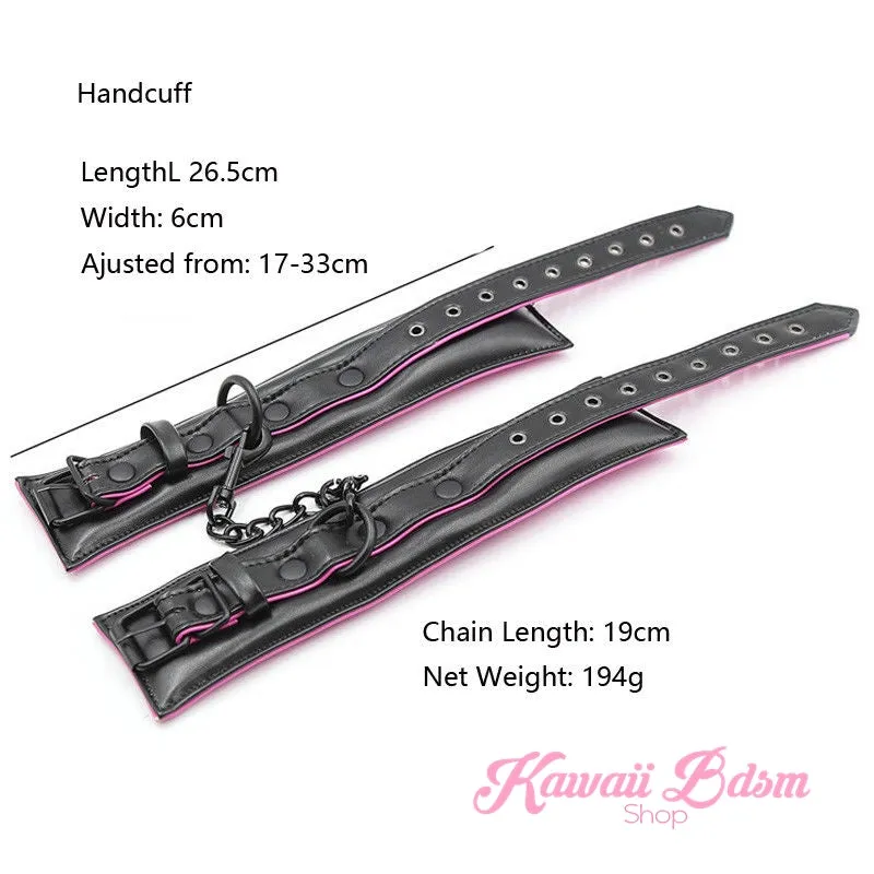 Pink and Black 4 Pcs Luxury Kit