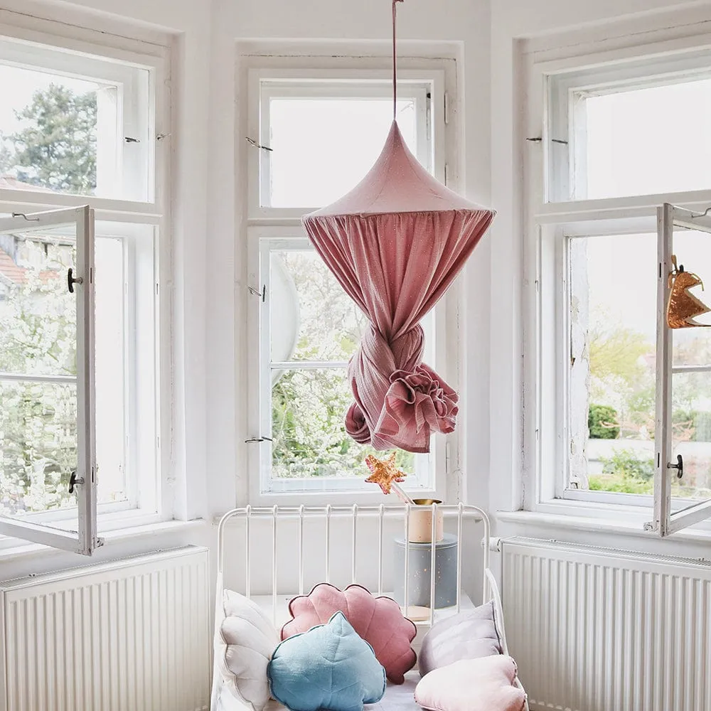 Pink And Gold Decorative Canopy - Pink & Gold