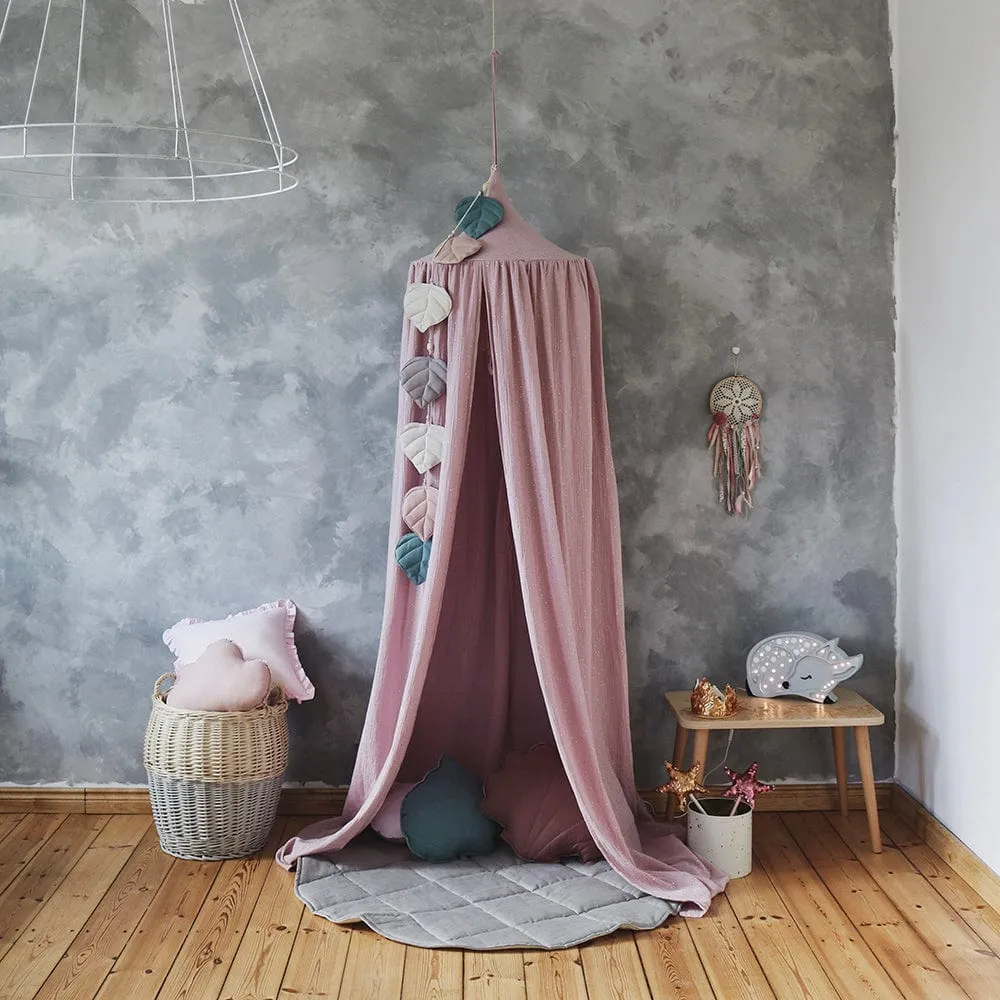 Pink And Gold Decorative Canopy - Pink & Gold