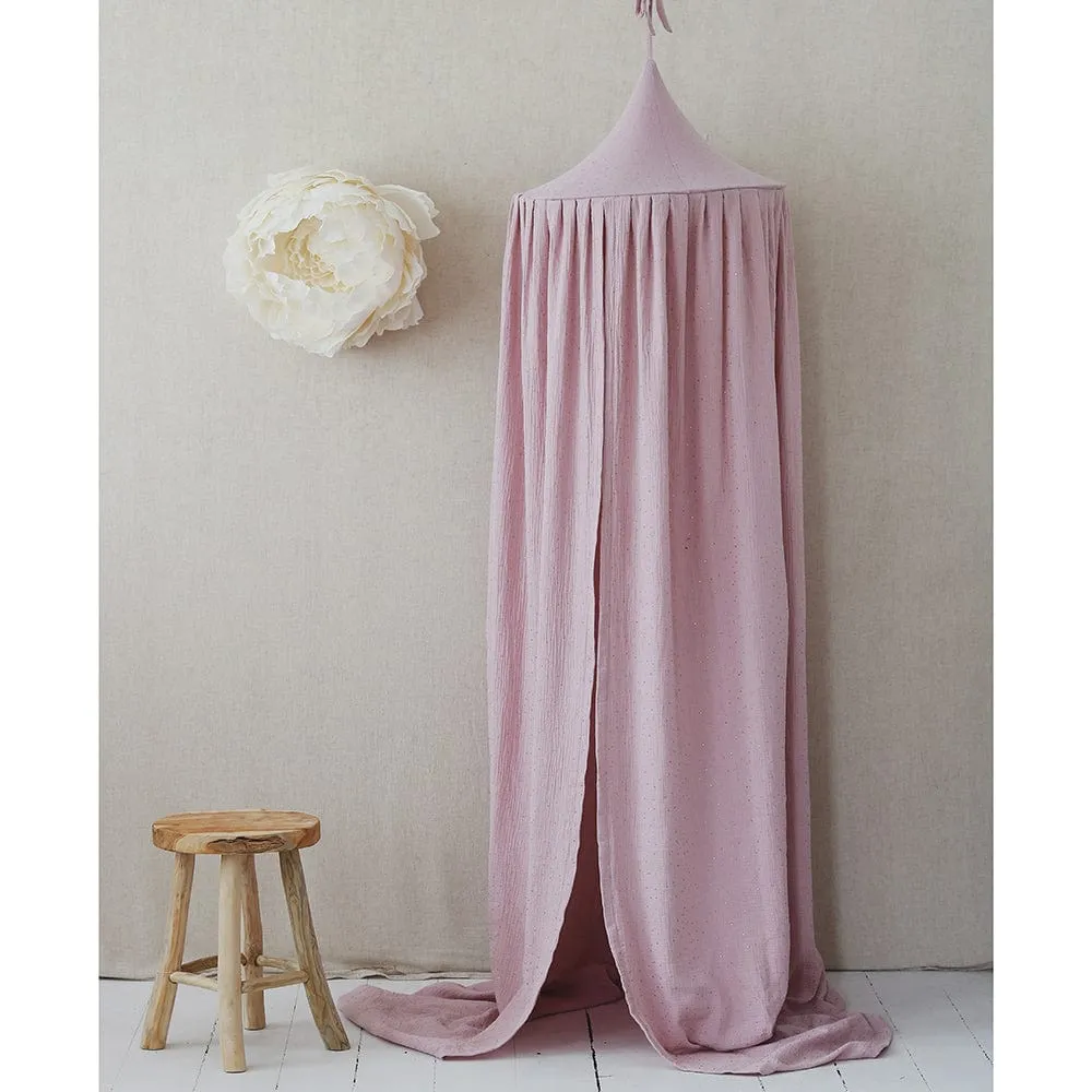 Pink And Gold Decorative Canopy - Pink & Gold