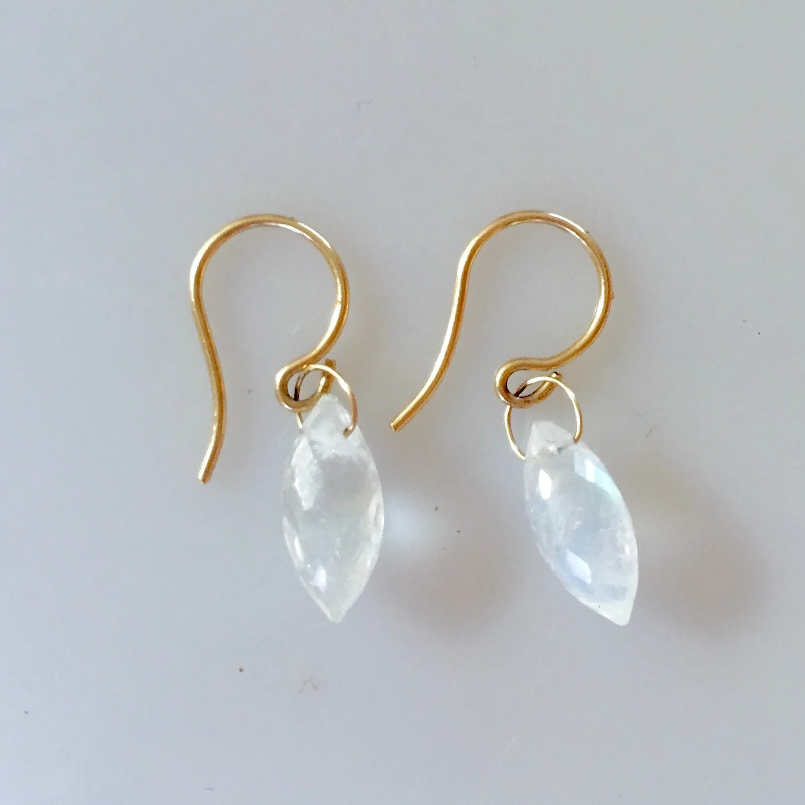 Pink Opal Marquis Bead Earring