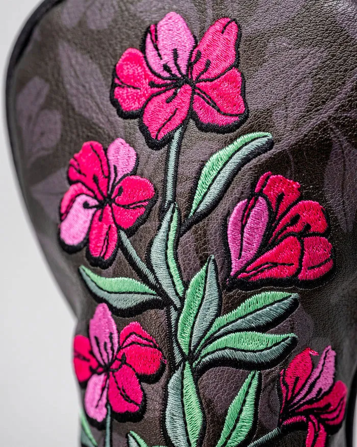 Pins & Aces Hibiscus Bloom Hybrid Headcover