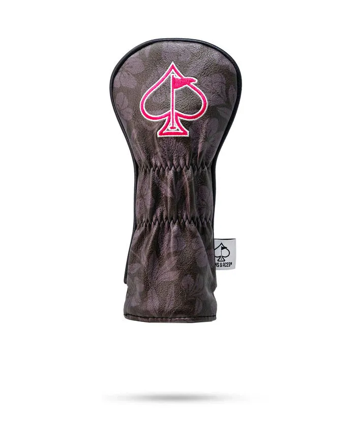 Pins & Aces Hibiscus Bloom Hybrid Headcover