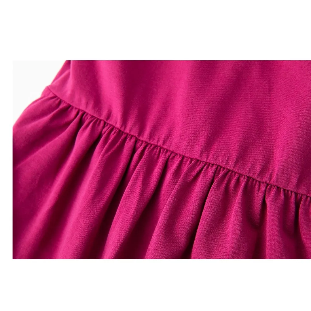 Pippa Purple Breastfeeding Skater Dress