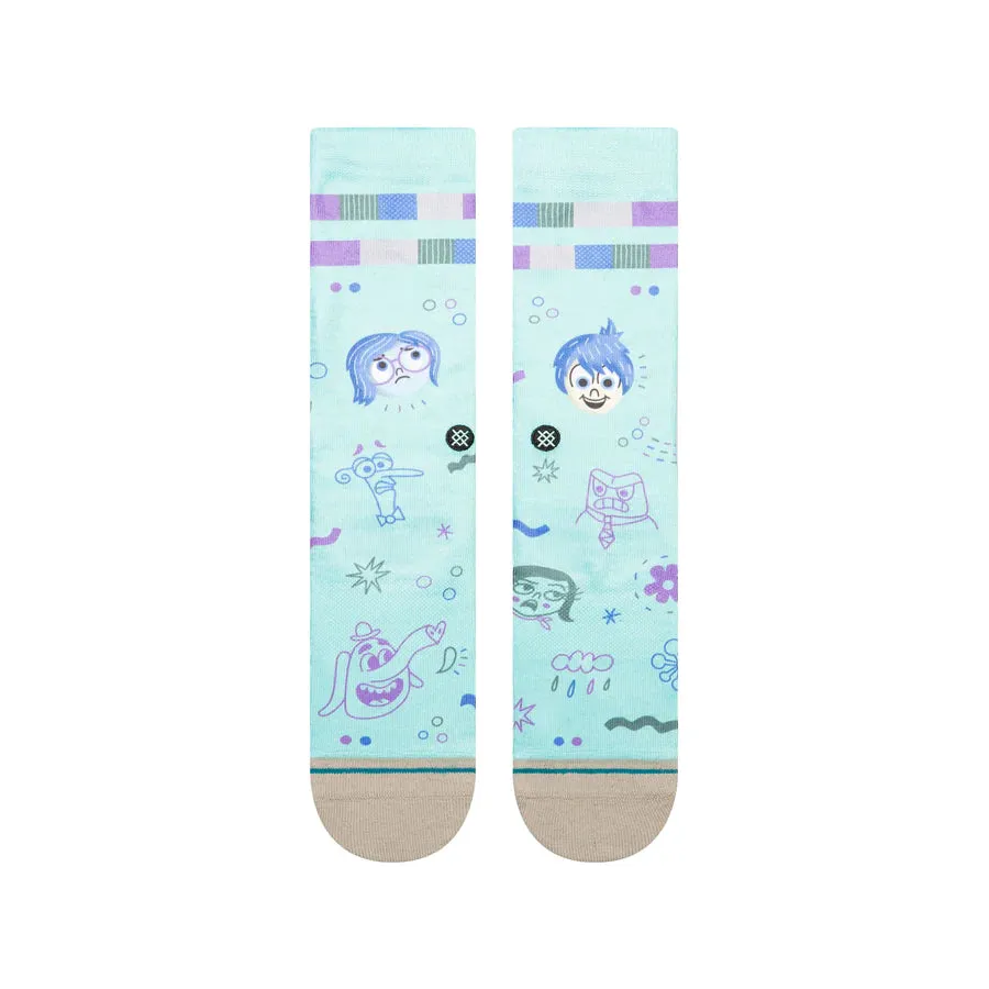 Pixar By Bubnis x Stance Inside Out Crew Socks