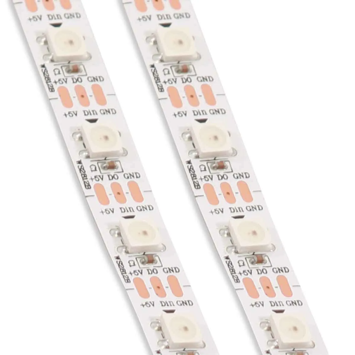 Pixel LED Strip | IP20 | 5v | 10mm | Cut every 16.5mm | 60LEDs p/m | 14.4w p/m | p/metre & reel
