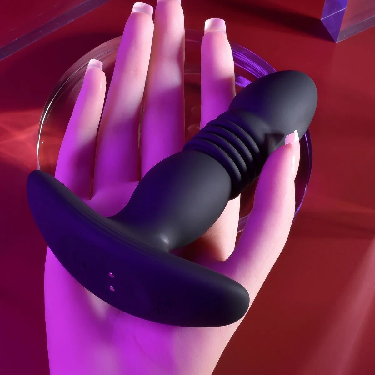 Playboy Trust The Thrust Vibrating Butt Plug with Remote Control