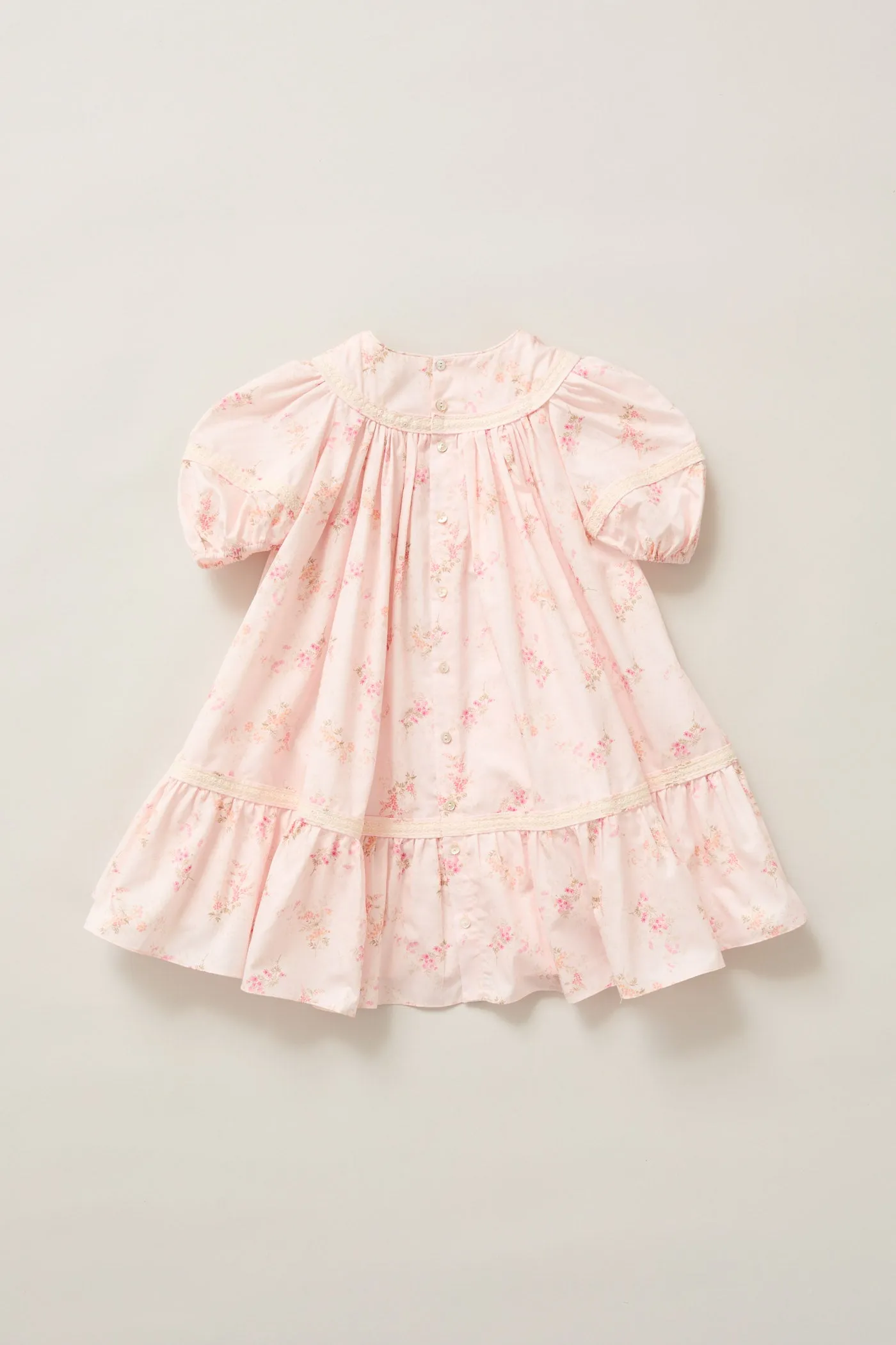 Plumcake Dress Pink Park Floral
