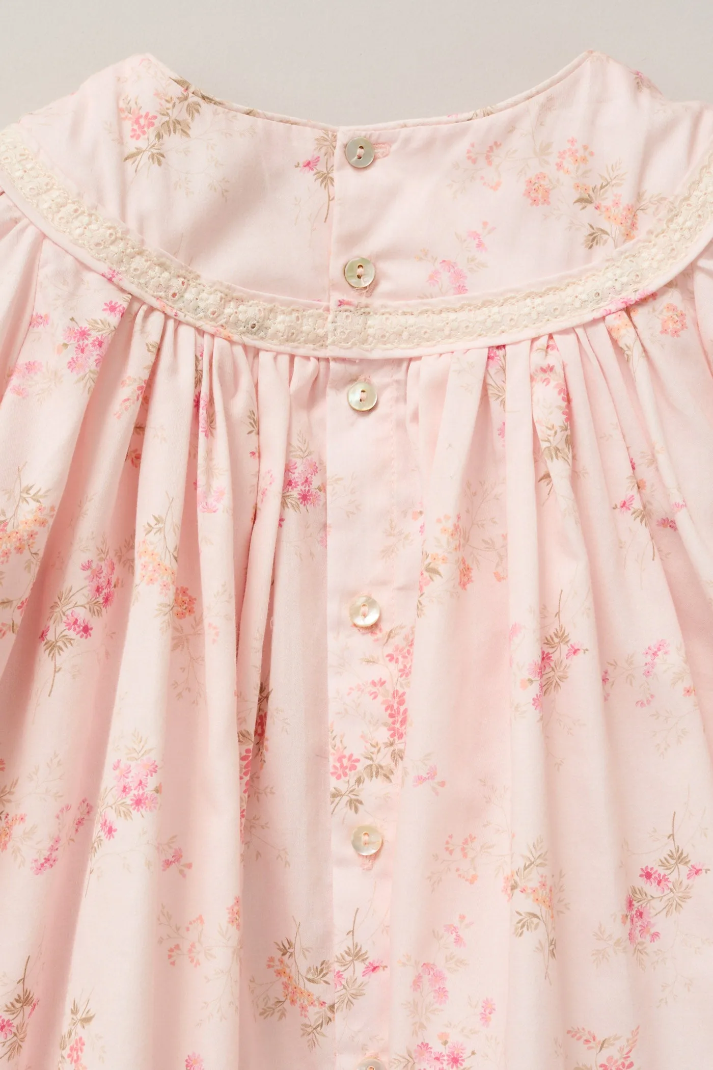 Plumcake Dress Pink Park Floral