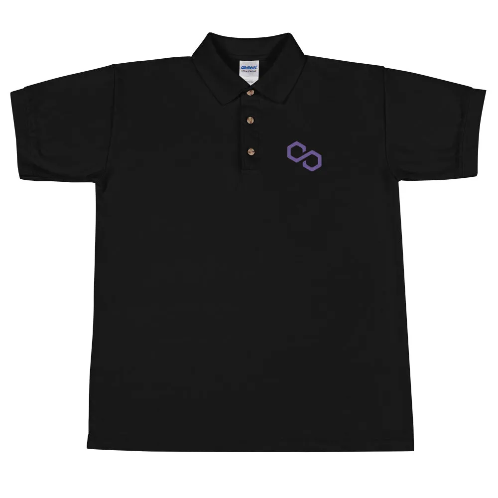 Polygon Matic Embroidered Polo Shirt