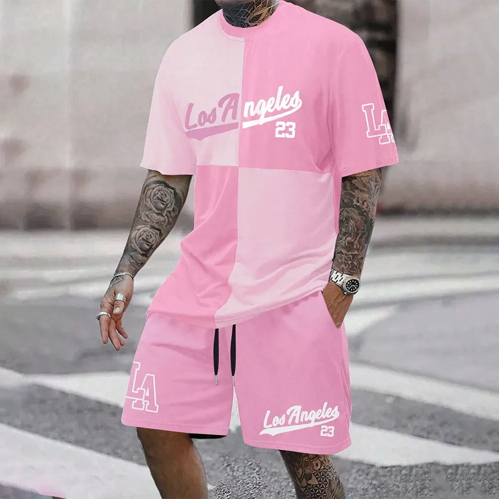 Popular South American Men's Oversized Casual Set
