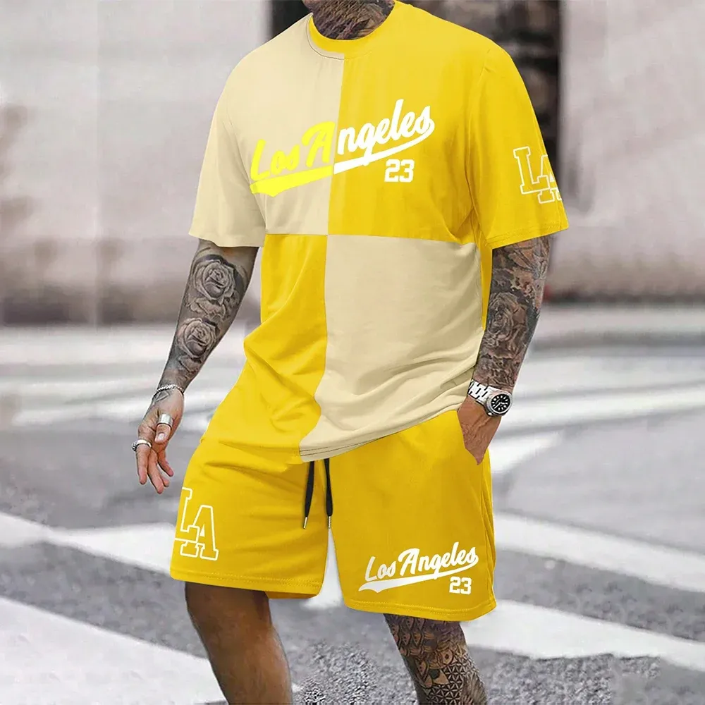 Popular South American Men's Oversized Casual Set