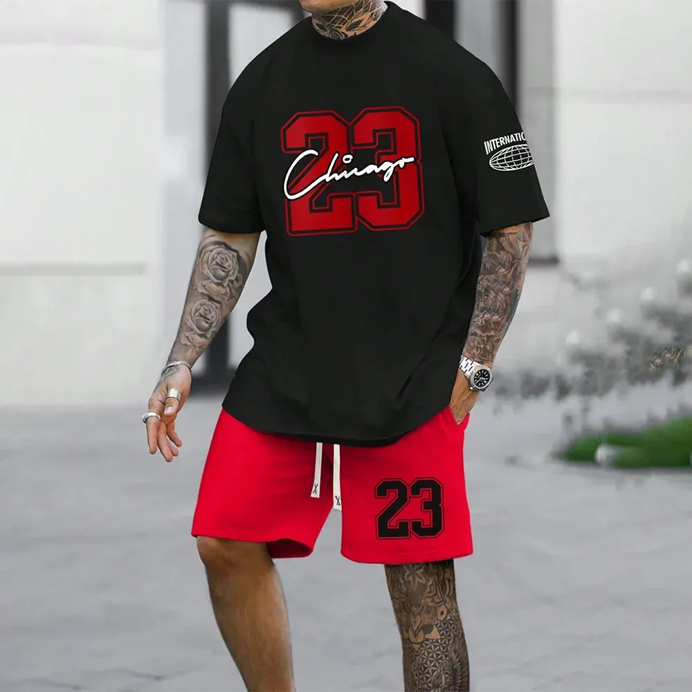 Popular South American Men's Oversized Casual Set