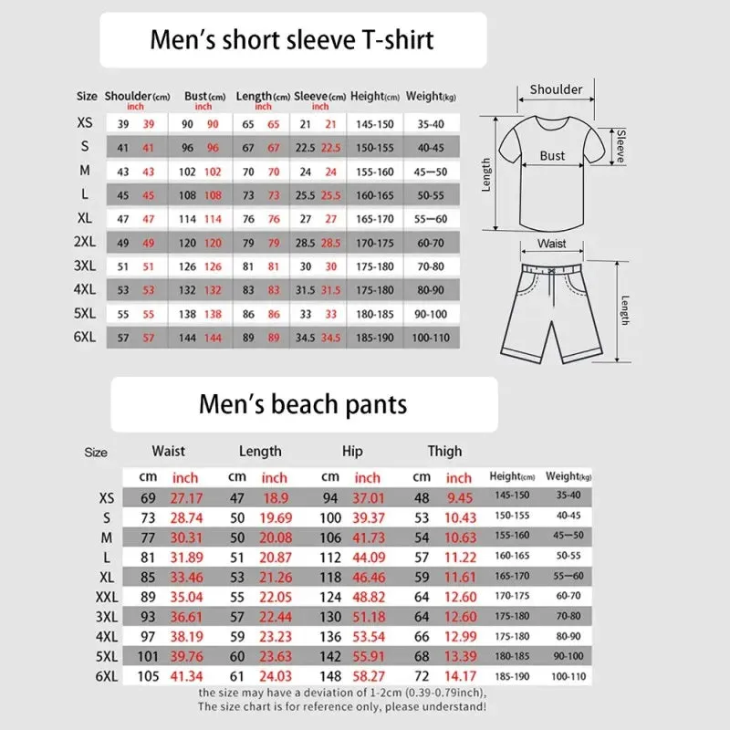 Popular South American Men's Oversized Casual Set