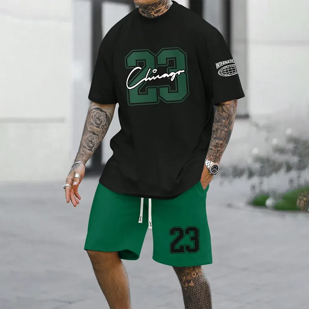 Popular South American Men's Oversized Casual Set