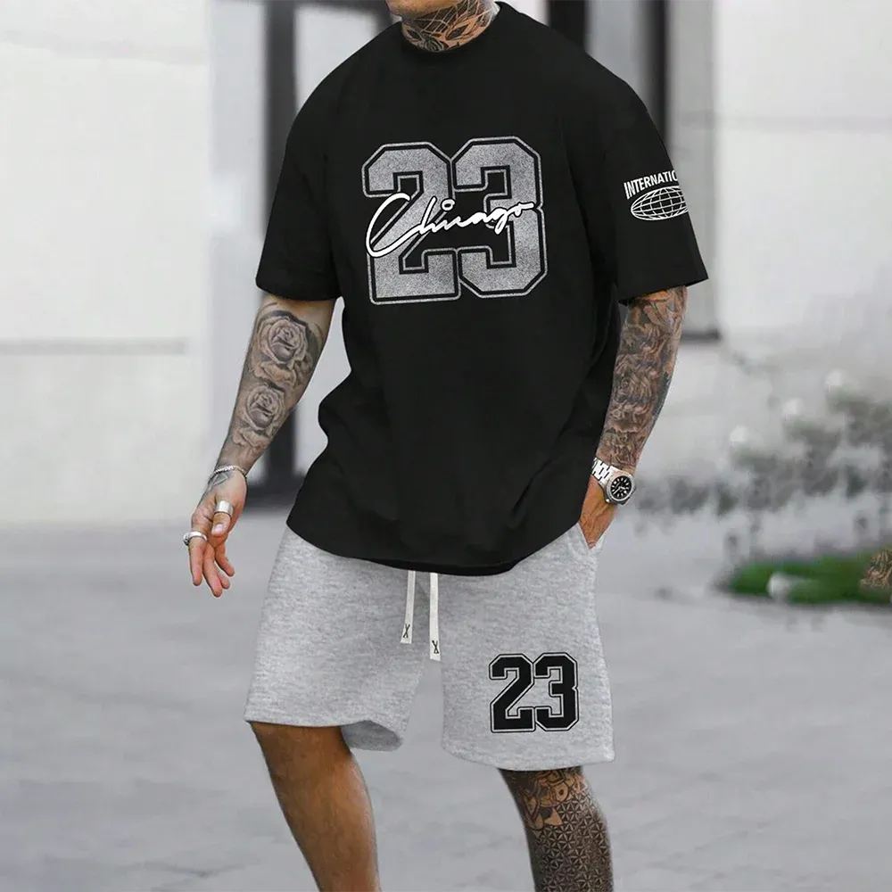 Popular South American Men's Oversized Casual Set