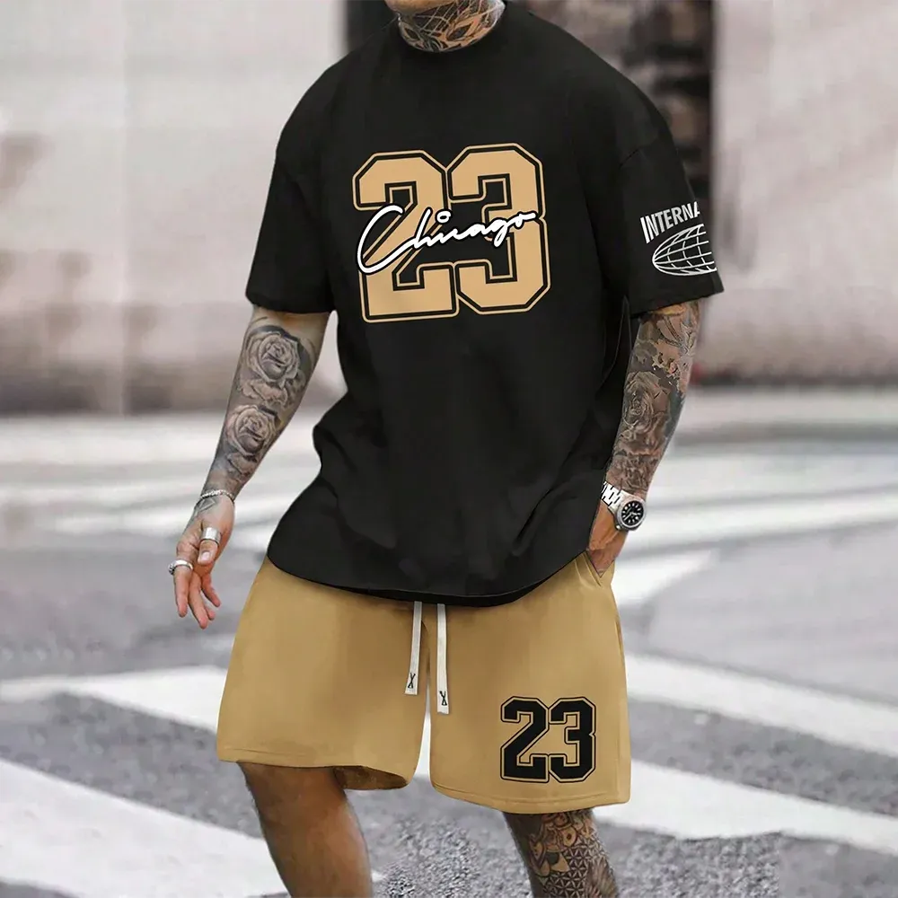 Popular South American Men's Oversized Casual Set