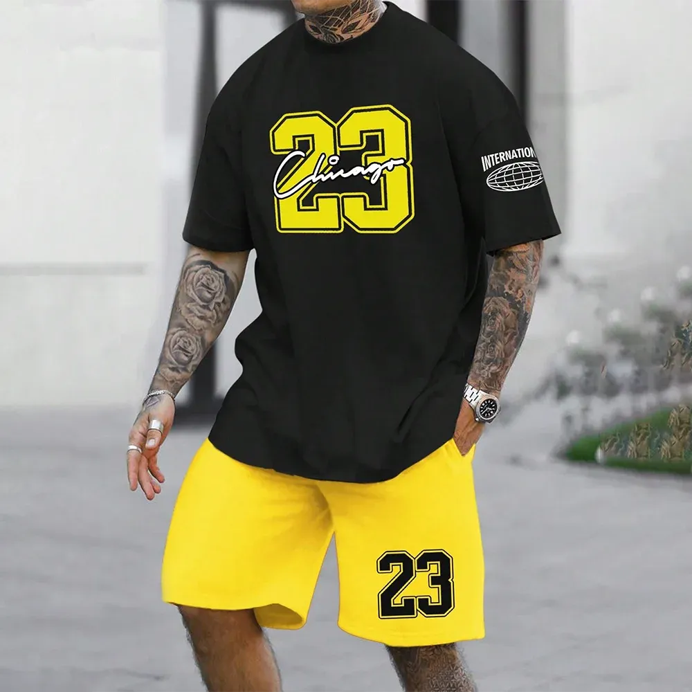 Popular South American Men's Oversized Casual Set