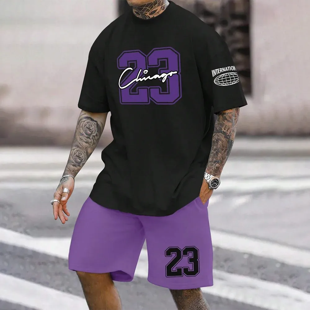 Popular South American Men's Oversized Casual Set