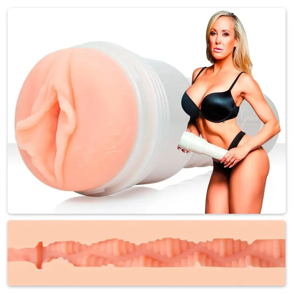 Pornstar Brandi Love Fleshlight Realistic Flesh Pink Pussy Stroker