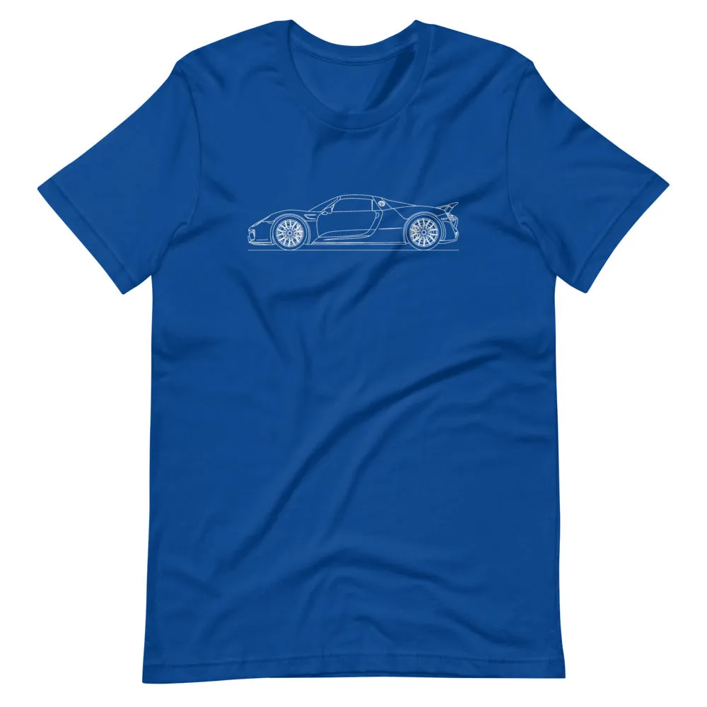Porsche 918 Spyder Outline T-shirt