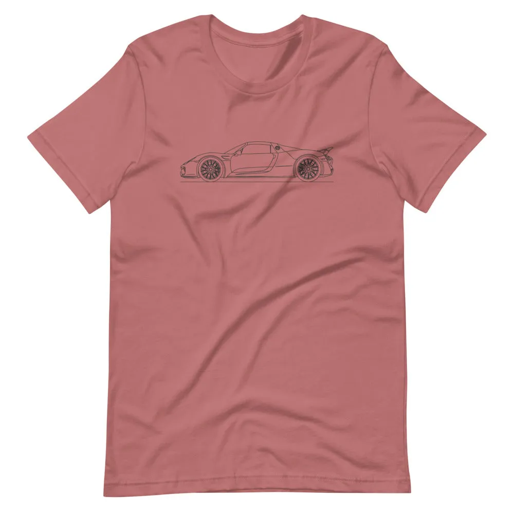 Porsche 918 Spyder Outline T-shirt