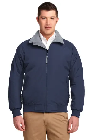 Port Authority Challenger Jacket. J754 True Navy/ Grey Heather