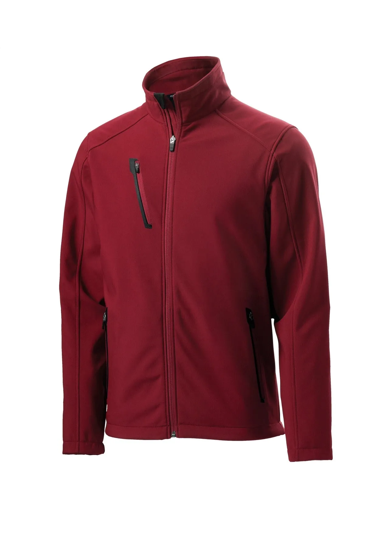 Port Authority Welded Soft Shell Jacket. J324 Deep Smoke