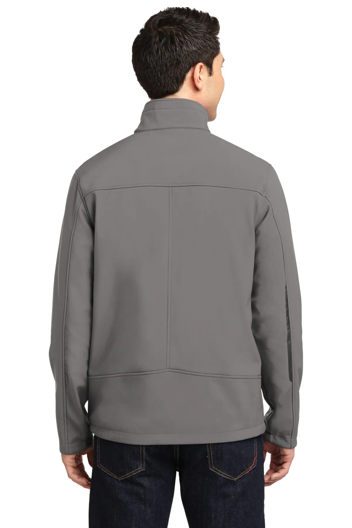 Port Authority Welded Soft Shell Jacket. J324 Deep Smoke