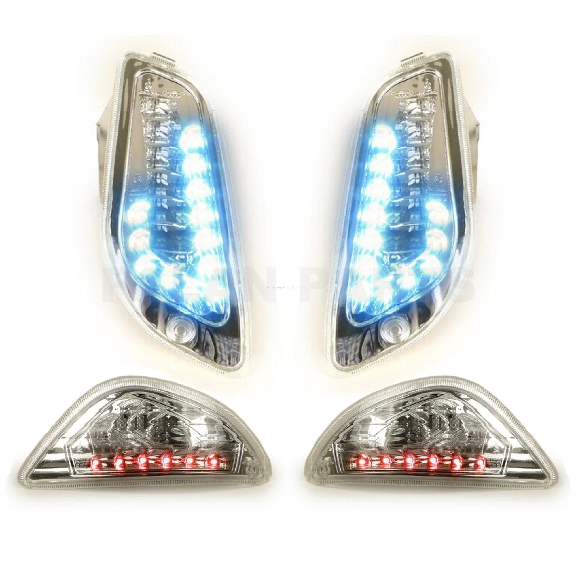 Power1 Indicator Kit Led Clear | Vespa SXL/LX/LXV /S 50-150cc