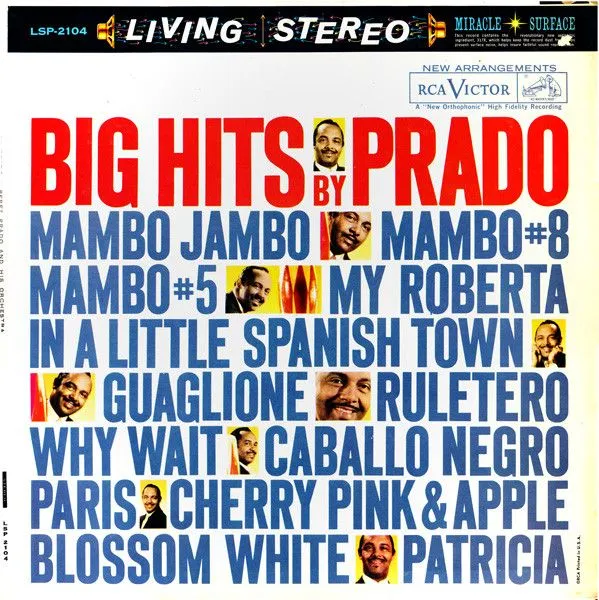Prado, Perez - Big Hits By Prado - Super Hot Stamper (Quiet Vinyl)