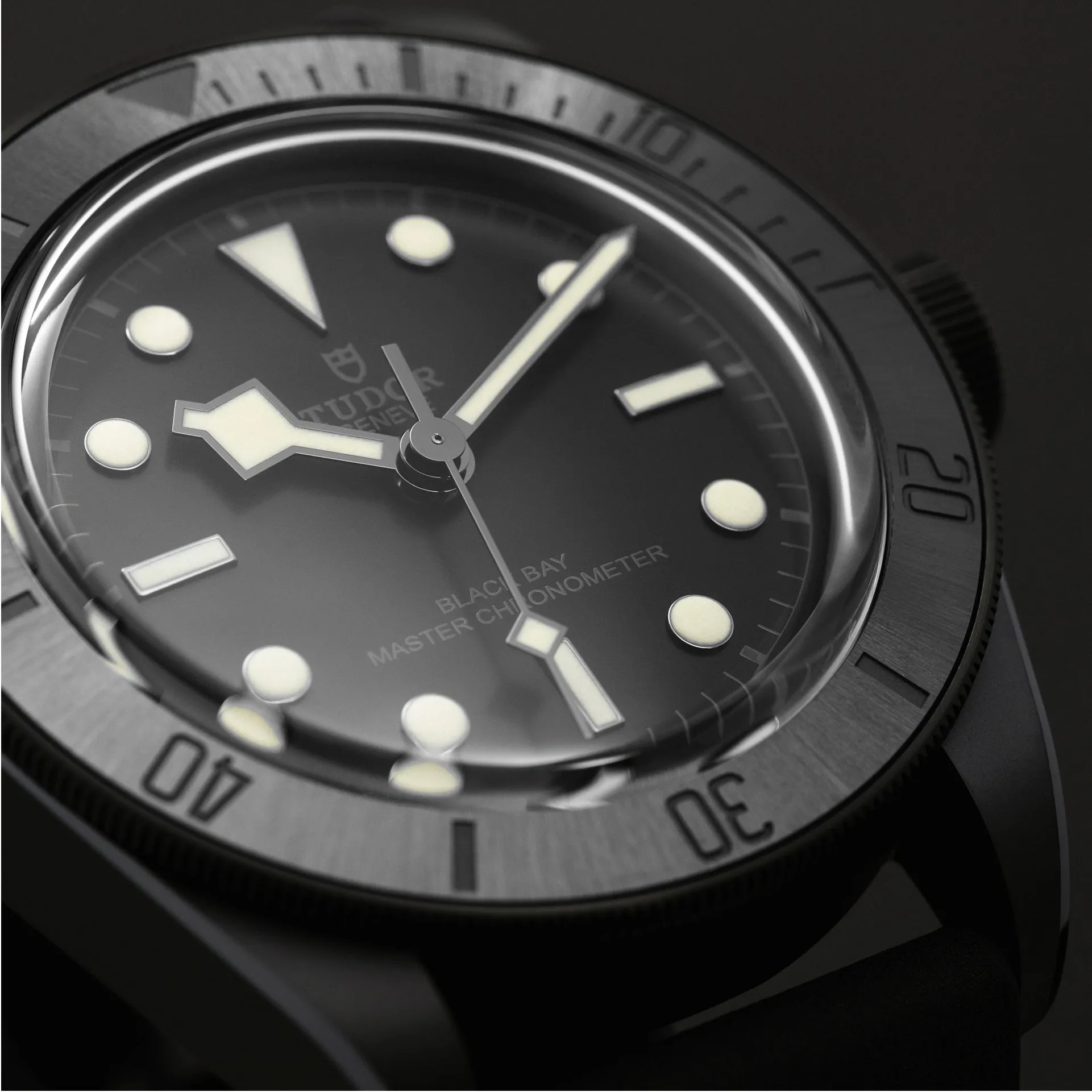 Pre-owned Tudor Black Bay Ceramic 41mm Steel Watch M79210CNU-0001