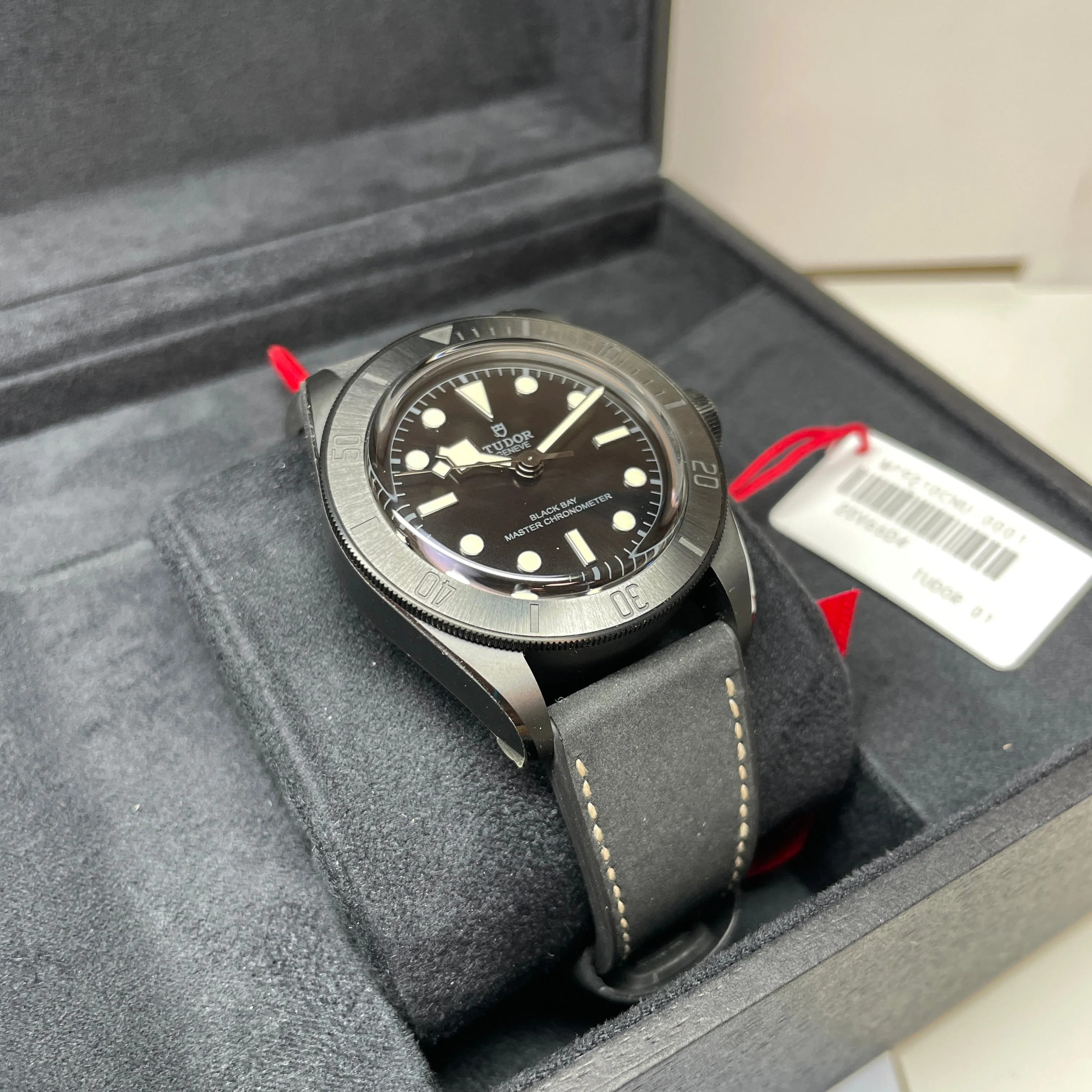 Pre-owned Tudor Black Bay Ceramic 41mm Steel Watch M79210CNU-0001