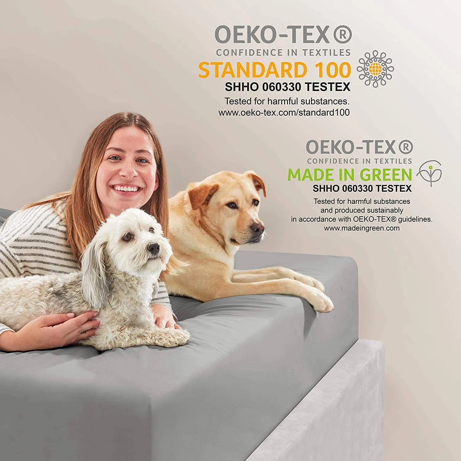 Premier 1800 Deep Pocket Sheet Set in Queen