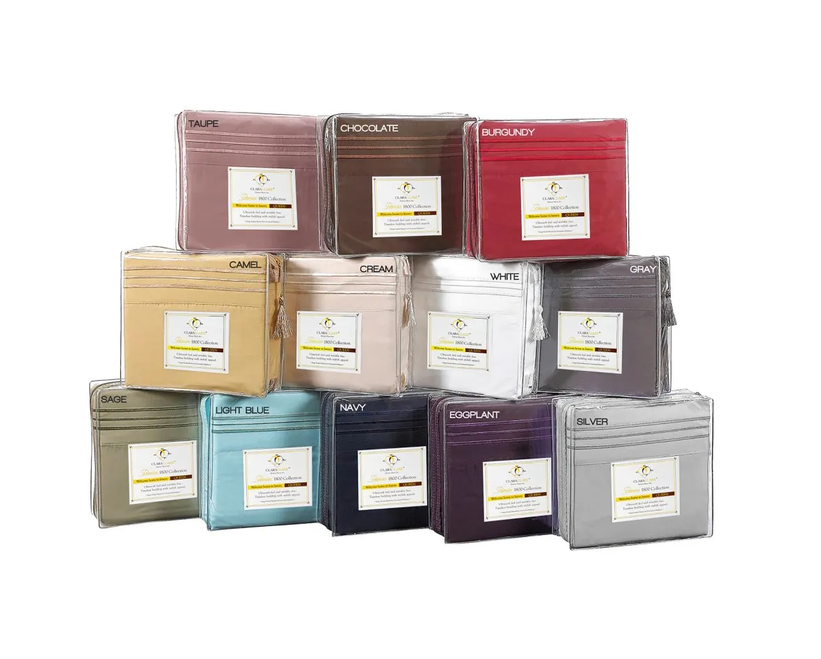 Premier 1800 Deep Pocket Sheet Set in Queen