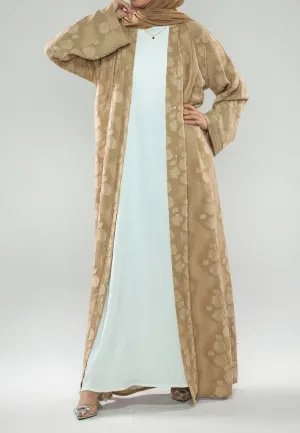Premium Sahara Rose Open Abaya