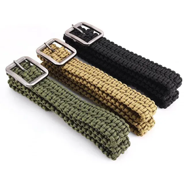 PrepPro Paracord Survival Belt – Strength, Utility & Tactical Style
