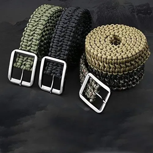 PrepPro Paracord Survival Belt – Strength, Utility & Tactical Style