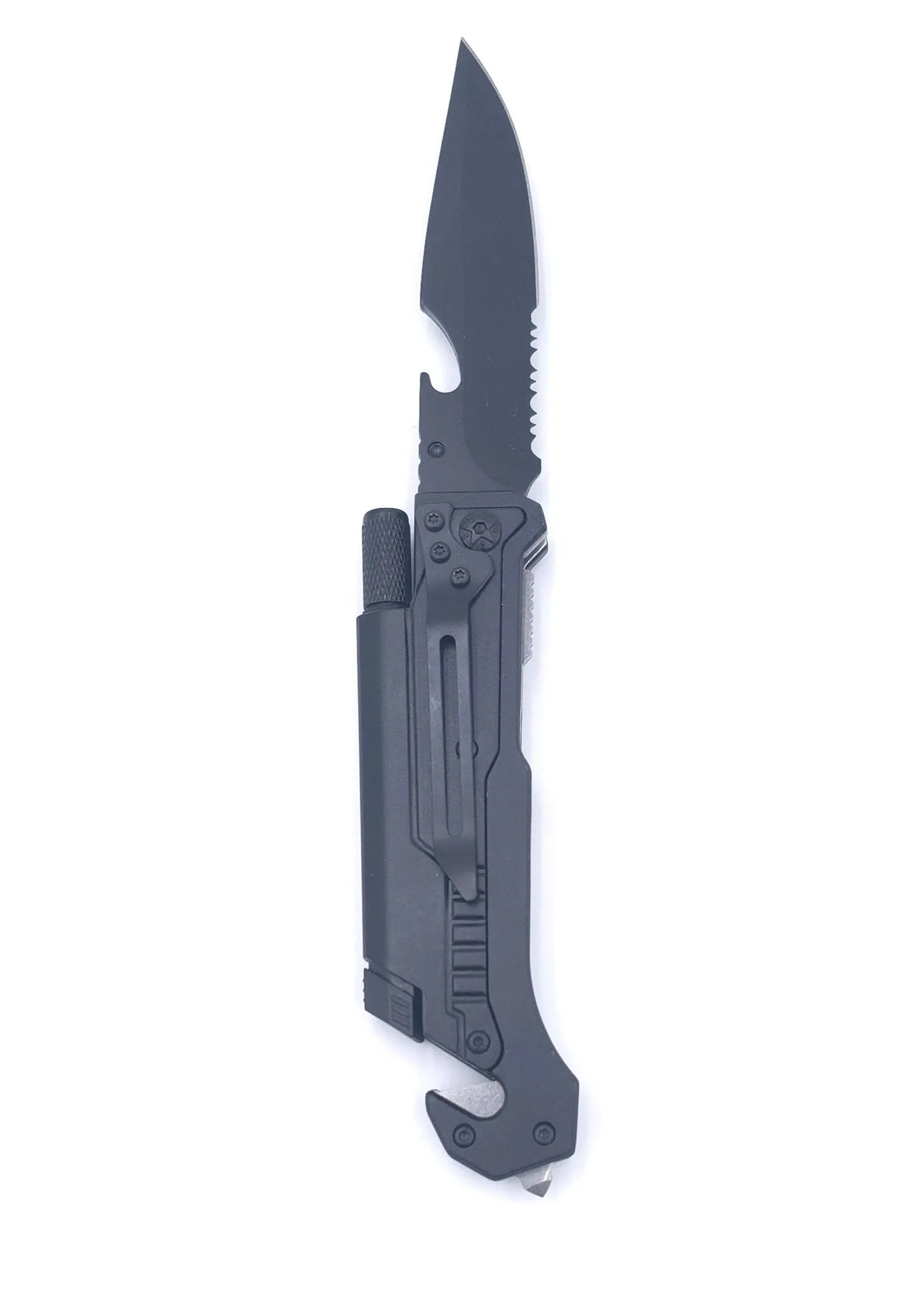 PrepPro - Vision- Multi-Function Survival Folding Knife – The Ultimate Emergency Tool