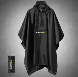 PrepPro Waterproof Rain Poncho – All-Weather Protection for Any Adventure ☔