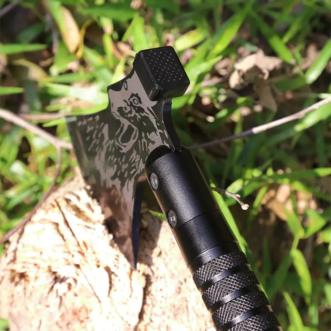 PrepPro Wolf Tactical Survival Axe – Built for the Wild, Engineered for Survival